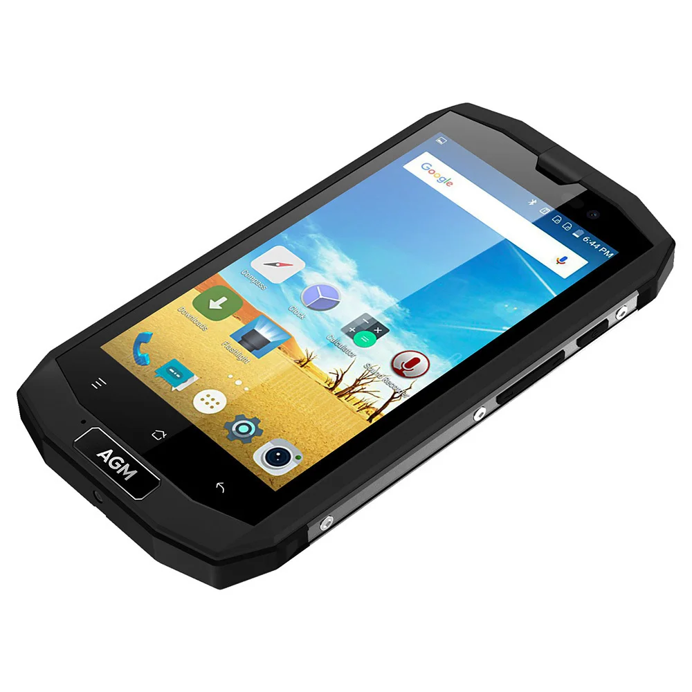 Original AGM A1Q IP68 4G Mobile Phone 4GB 64GB Android 7.0 4050mAh OTG NFC Quad Core 5.0&quot Waterproof Shockproof Smartphone | Мобильные