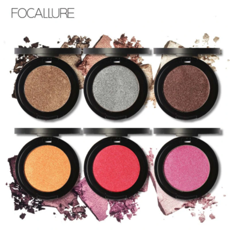 FOCALLURE 33 Color3 тени для век макияж вечерние Shimmer Палитра теней Косметика макияжа Тени