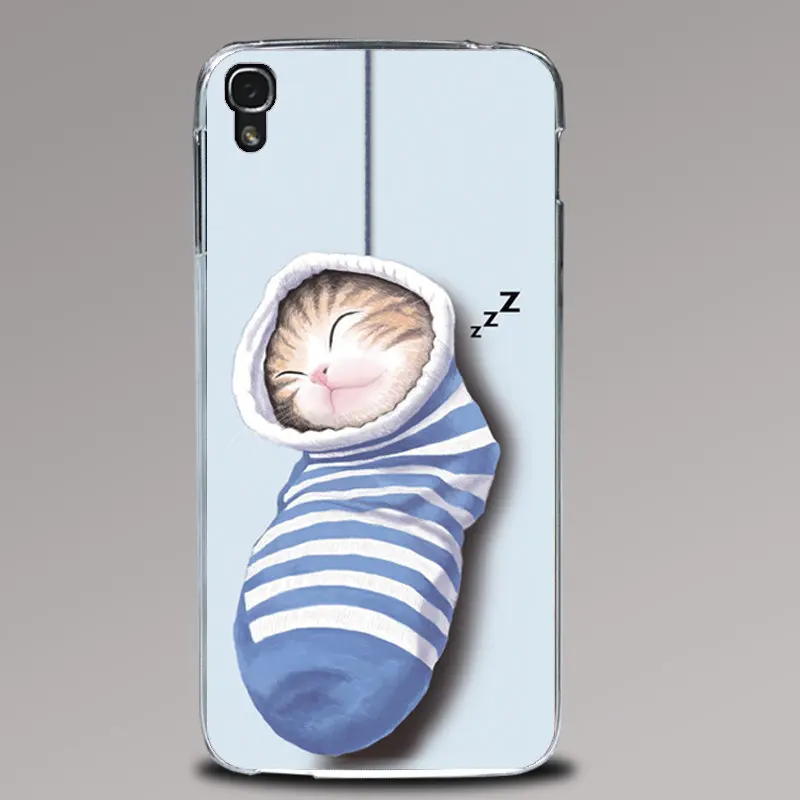 UV Print Cartoon Case For Fundas Alcatel One Touch Idol 3 5.5" 6045 6045y Hard Plastic Cover Coque idol 5.5 Phone |