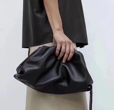 HOT Luxury brands Genuine Leather Women Fashion Messenger Bags Luxury Cow Real Leather Shoulder Bag for Ladies Handbag Purse - Цвет: big 4