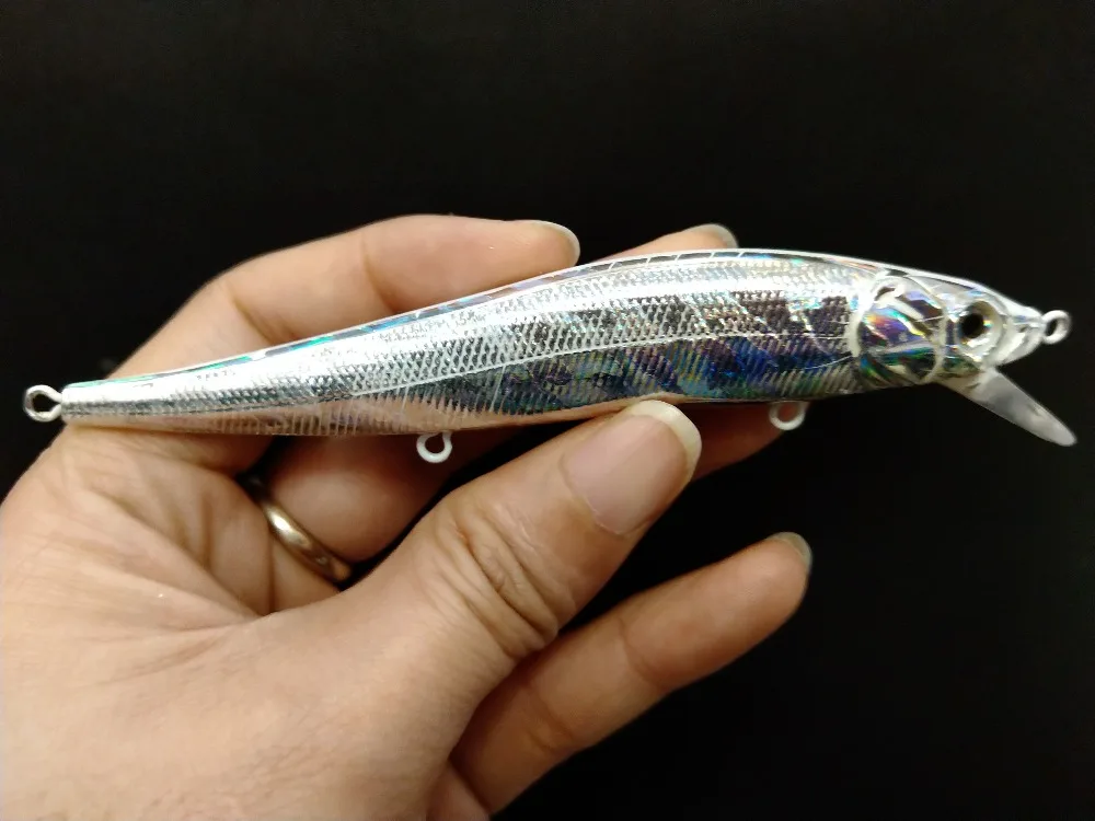 GYFISHING 20 шт голографические 110 мм плавающие подвесные джеркбейты гольян