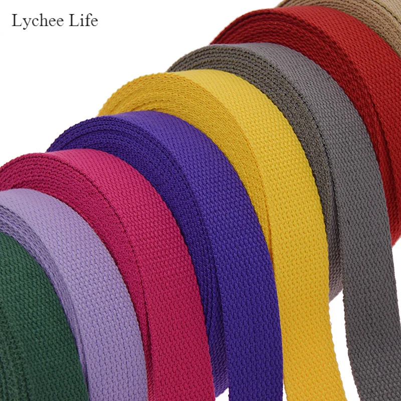 Тканевая сумка Lychee Life 8 ярдов 25 мм из полиэстера и хлопка для ручного