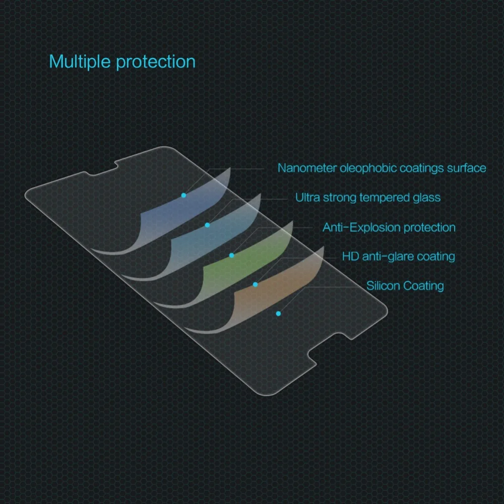 Стекло Nillkin 9H Amazing H + Pro противовзрывное закаленное стекло для Huawei P20 защита экрана