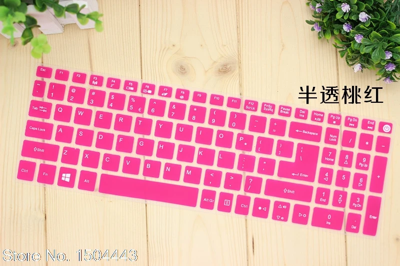 rose 15,6 17 дюймов клавиатуры Обложка протектор для Acer Aspire v15 V17 VN7-592G VN7-792G F5-573G/Aspire 3 A315/Aspire 7 A715 A717 - Цвет: rose