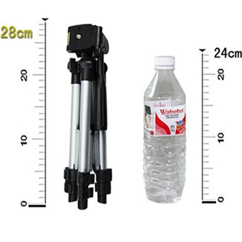 3 секции фонарик штатив Гибкий портативный выдвижной для камеры Canon Sony Nikon камера