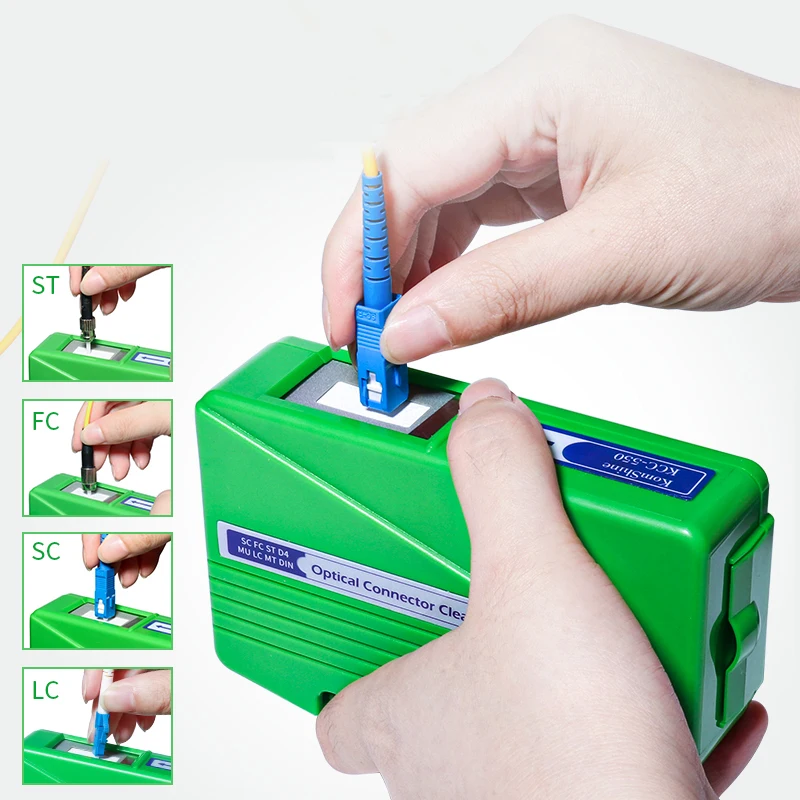 Фотоаппарат для очистки лица от оптоволокна