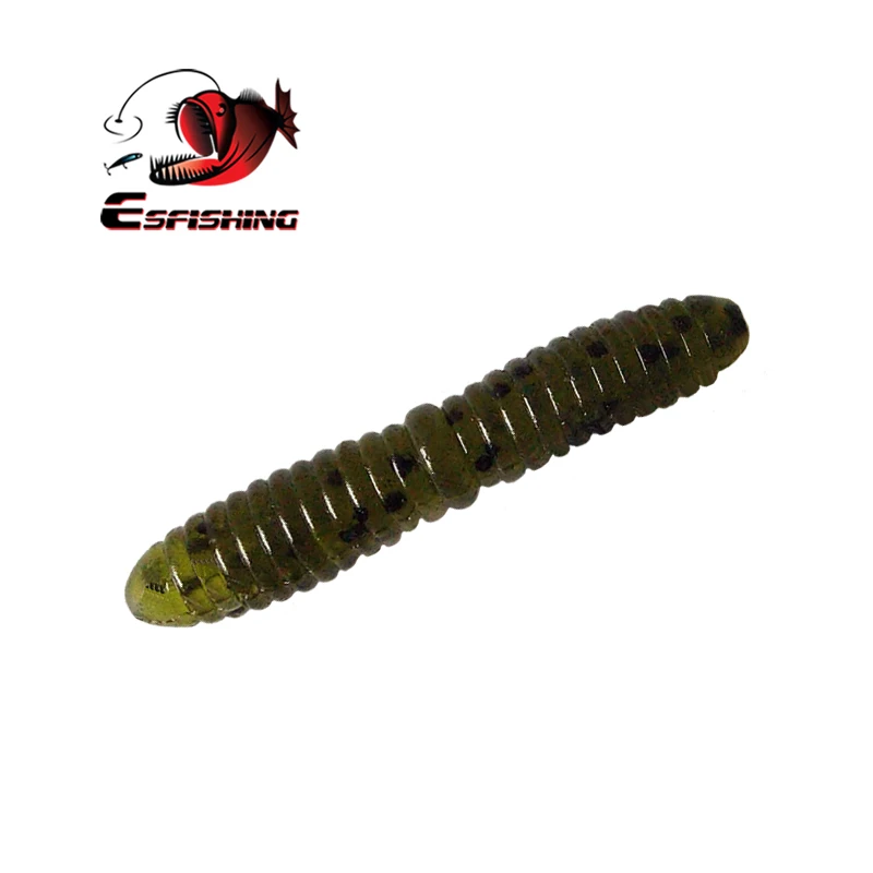 ESFISHING Soft Worm Mini Ringer 20pcs 35mm 0.9g Ice Baits Leurre Souple Carp Fishing | Спорт и развлечения