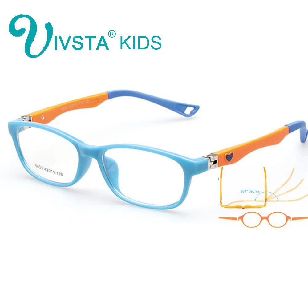 

IVSTA 8803 45-11-126 TR Safe Kids eyewear Glasses frame kids Flexible glasses Optical Child eyewear frame Toddler's eyeglasses