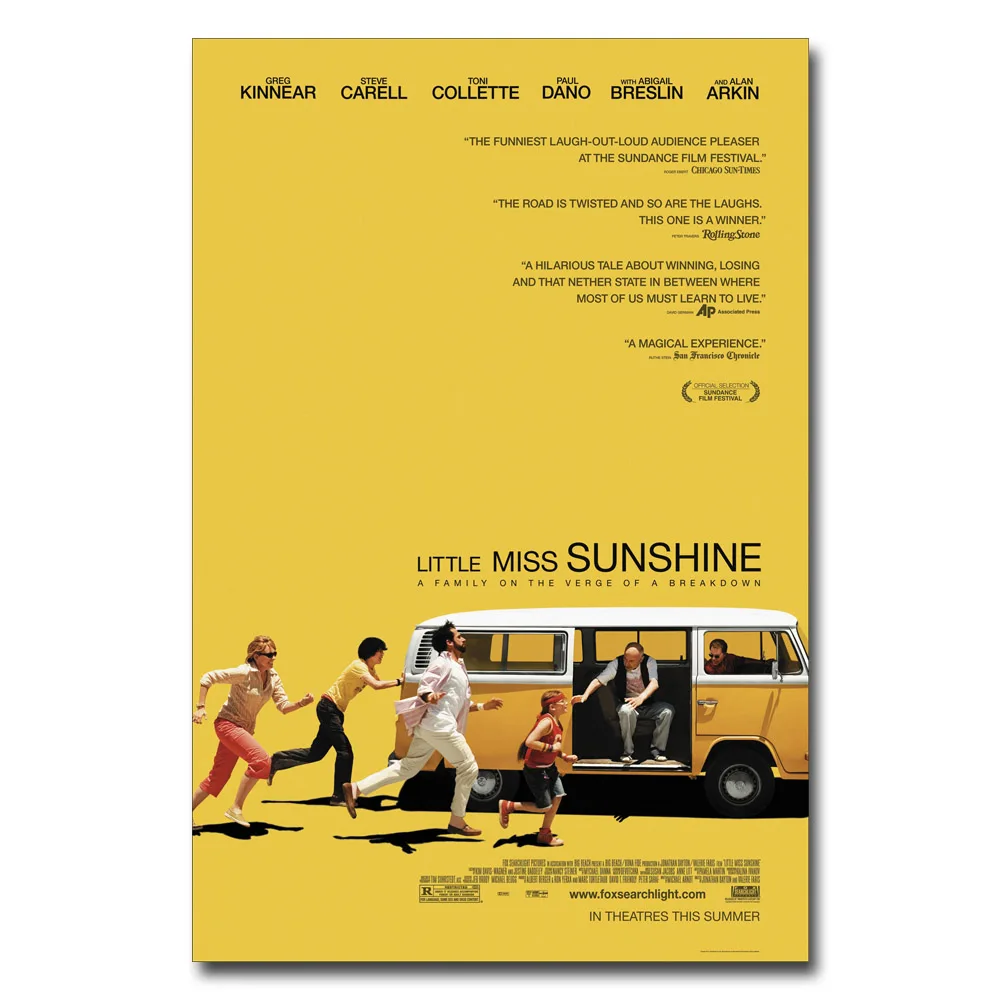 Little Miss Sunshine (2006) кинопостер холст печатная настенная живопись для декора комнаты |