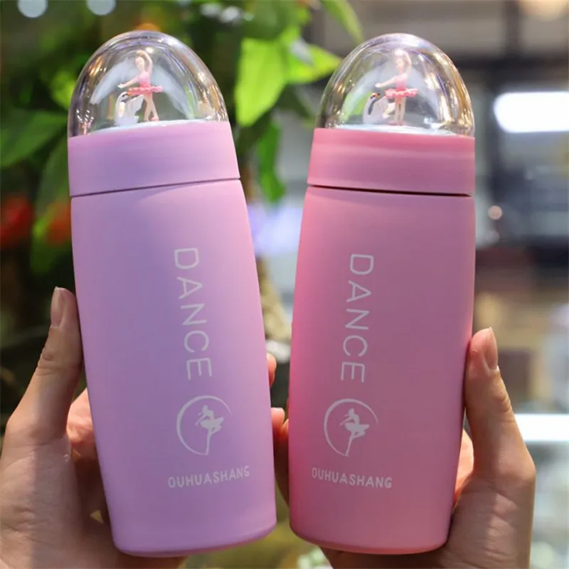 2019 милый креативный женский Портативный Волшебный термос из нержавеющей стали 304