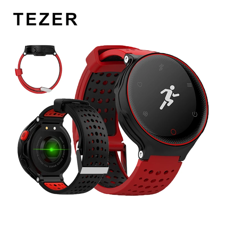 Смарт-браслет Tezer R22, Bluetooth 4,0, фитнес-умные часы, трекер, беспроводной смарт-браслет с монитором артериального давления