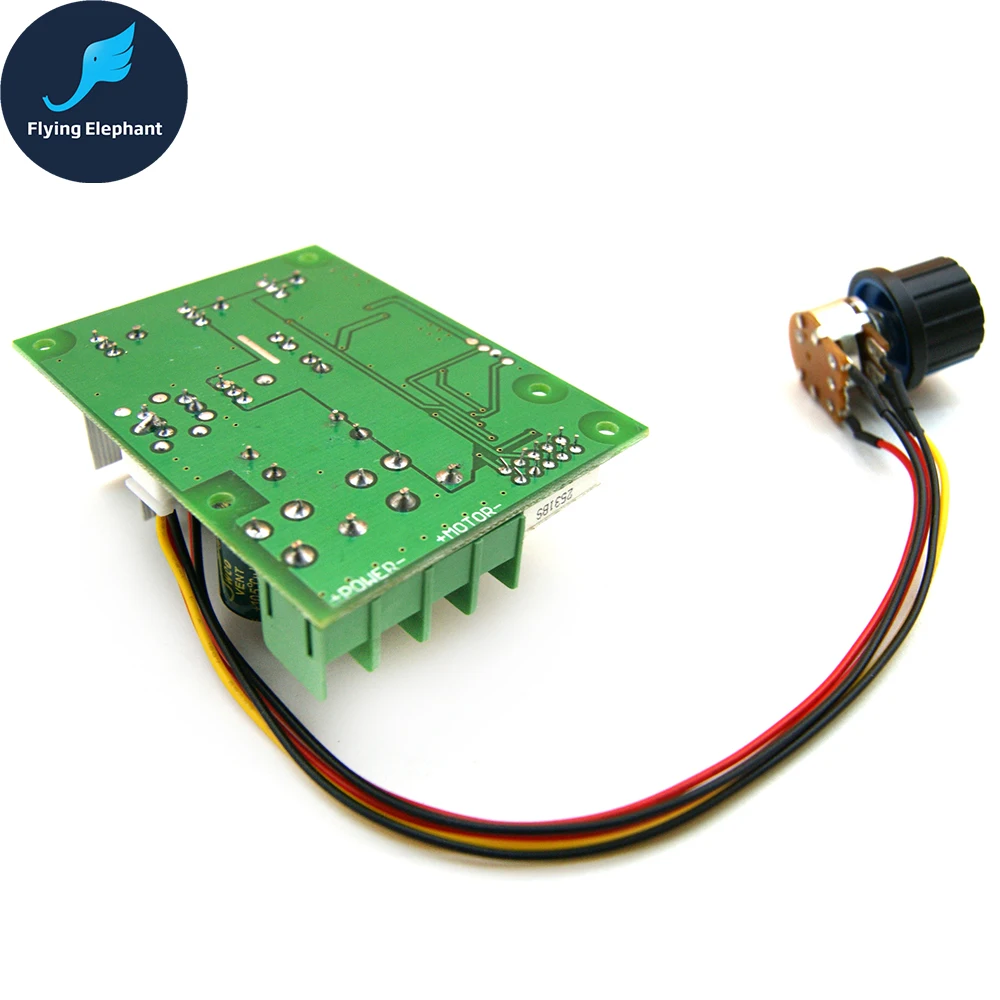 PWM DC В 6 60 в регулятор скорости двигателя 30A 12 24 48 цифровой дисплей диммер Текущий