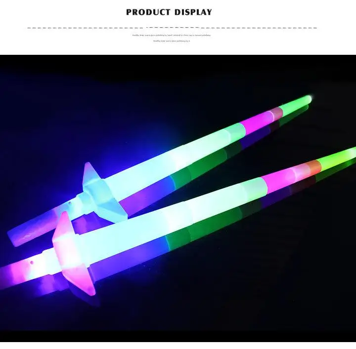 Новый Рождественский подарок светящаяся палочка четыре выдвижные палочки свет