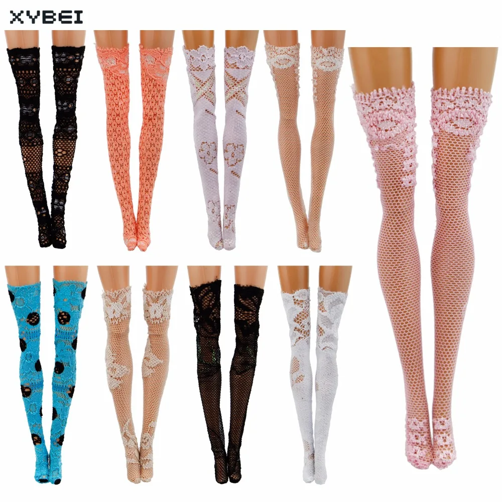 Носки женские кружевные цвет в ассортименте 1 пара|clothes for barbie|clothes barbie dollsfor |