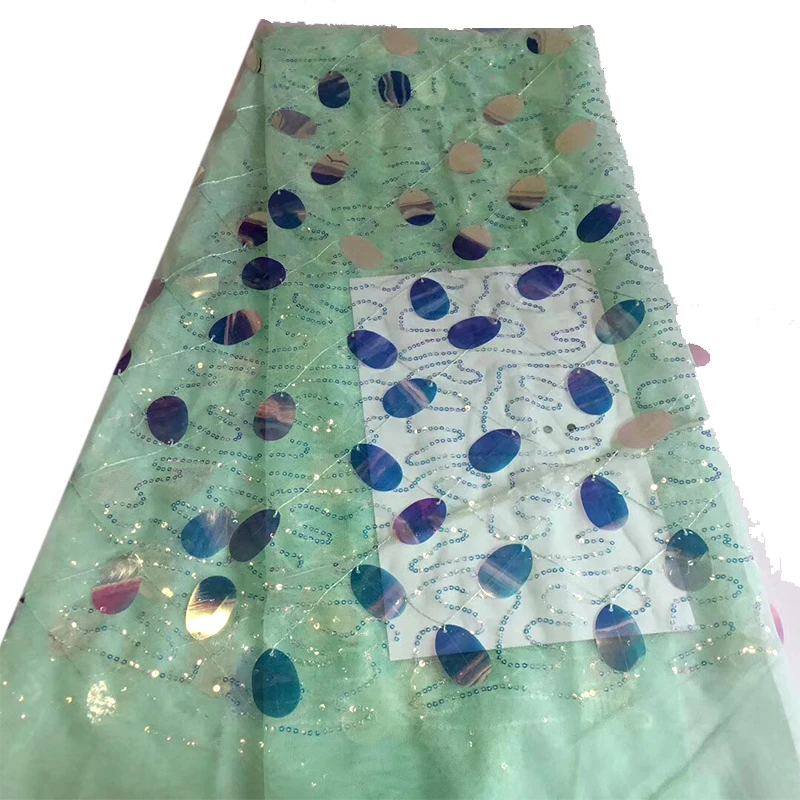 Африканская кружевная ткань с блестками 2019 Высококачественная швейцарская