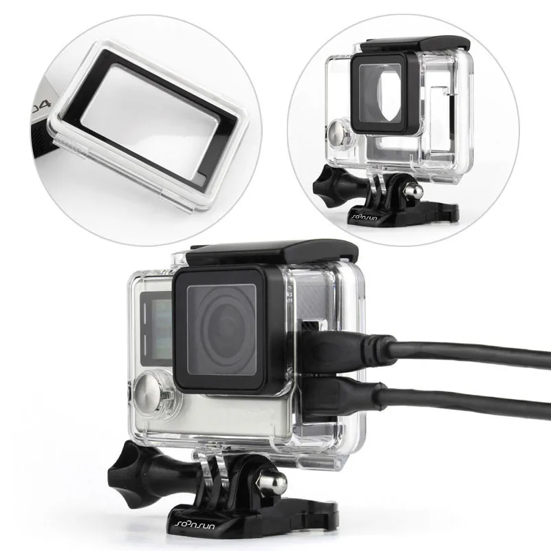 Защитный чехол SOONSUN для камеры GoPro Hero 4 3 + 3|cover gopro|for gopro herogopro hero |
