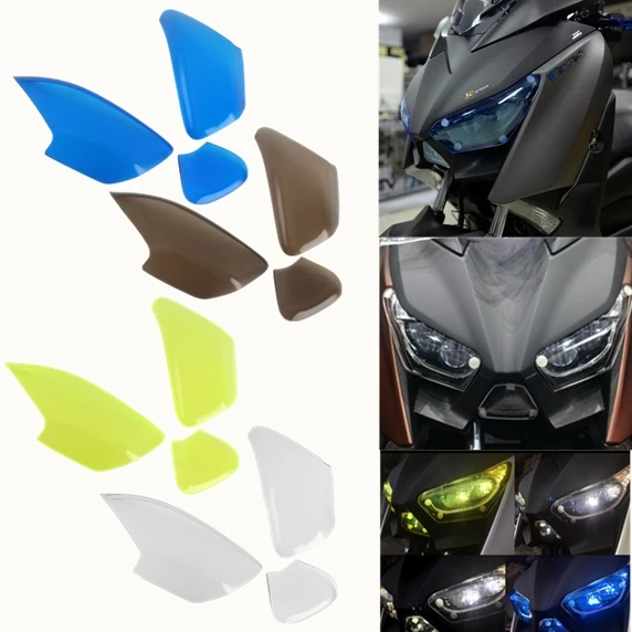 Для Yamaha Xmax 300 X max 250 XMAX300 XMAX250 акриловая передняя фара Защита объектива экрана