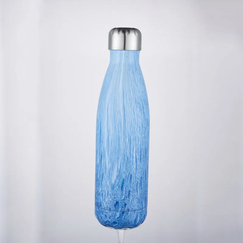 Бутылка для воды 500 мл вакуумная фляжка 304 нержавеющая сталь термос бутылка