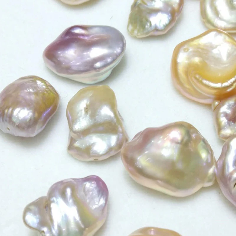 1pcs Natural Freshwater Pearls Irregular Shape DIY For Jewelry Making 9-18 Mm Necklace Bracelet Accessories Material | Украшения и