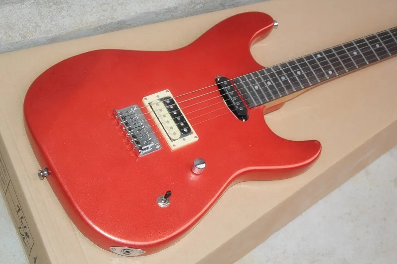 Высочайшее качество 22 Лады Charvel 6 Строки металлик Orange электрогитара 17-11 | Спорт и
