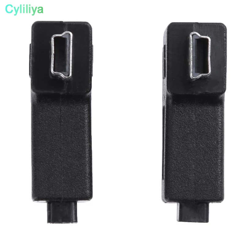 USB Micro 5Pin Female to Mini Male 90 Degree Angle right Adapter Converter 200PCS | Электроника