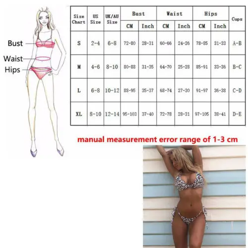Высококачественный женский леопардовый купальник комплект бикини с лямкой на