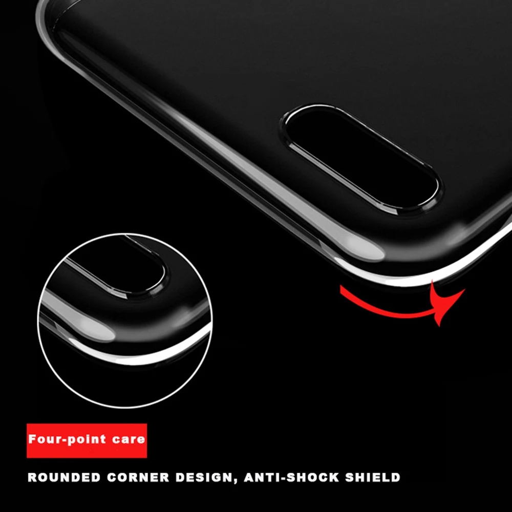 Мягкий прозрачный чехол из ТПУ для Huawei Y9 2018 P20 Lite Pro P9 P8 P10 Y3 ii Y5 2017 |
