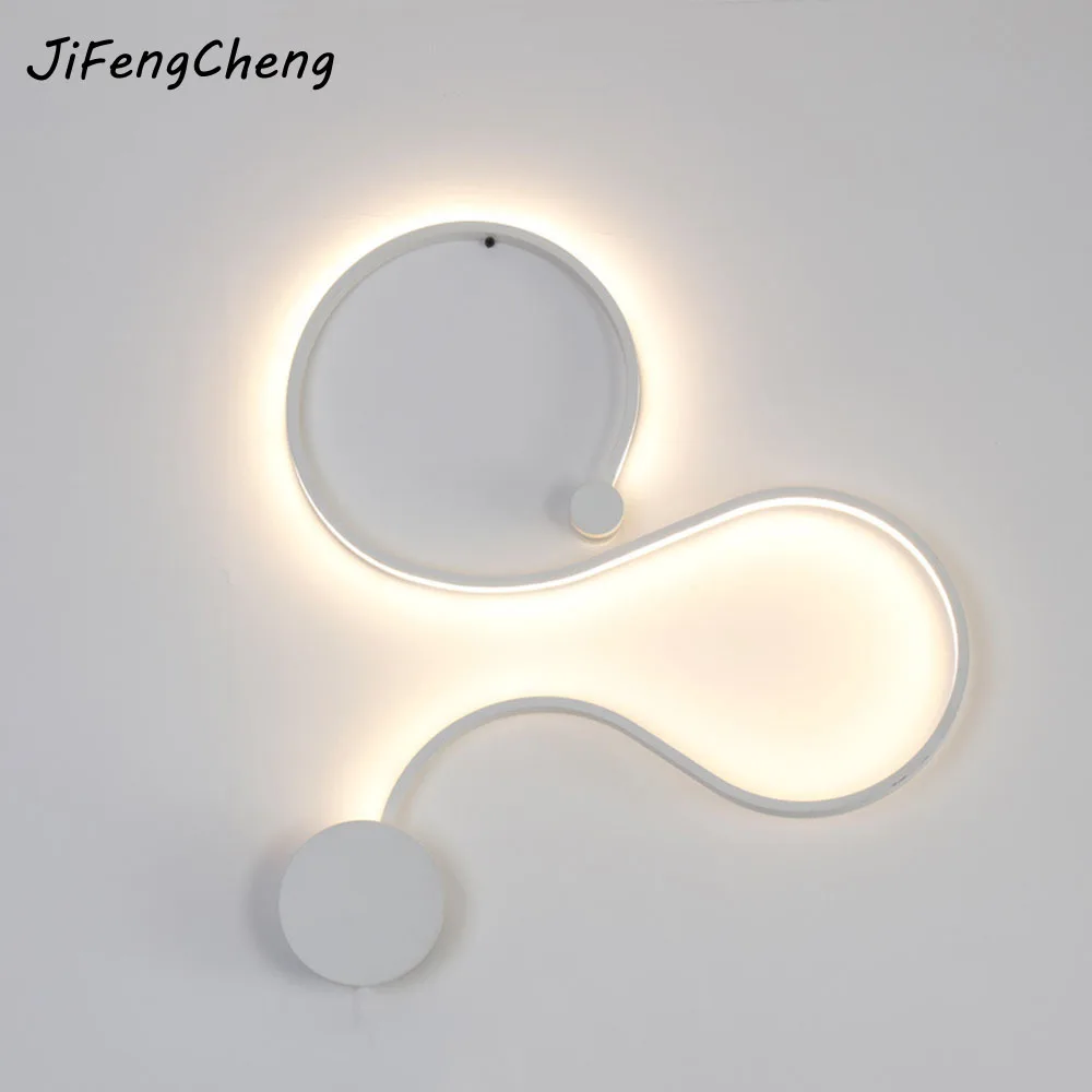 JIFENGCHENG современный минималистичный креативный настенный светильник LED для