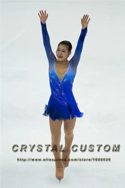 

Женское платье для фигурного катания DR3507