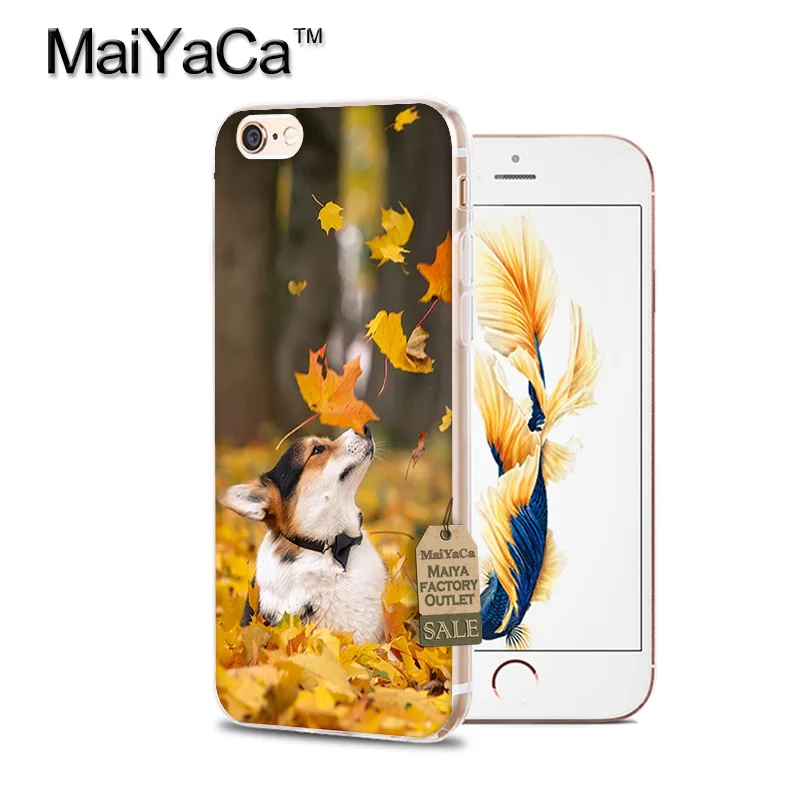 Симпатичный чехол с вельсским корги крутой телефонный аксессуар для iPhone 8 7 6 6S Plus X