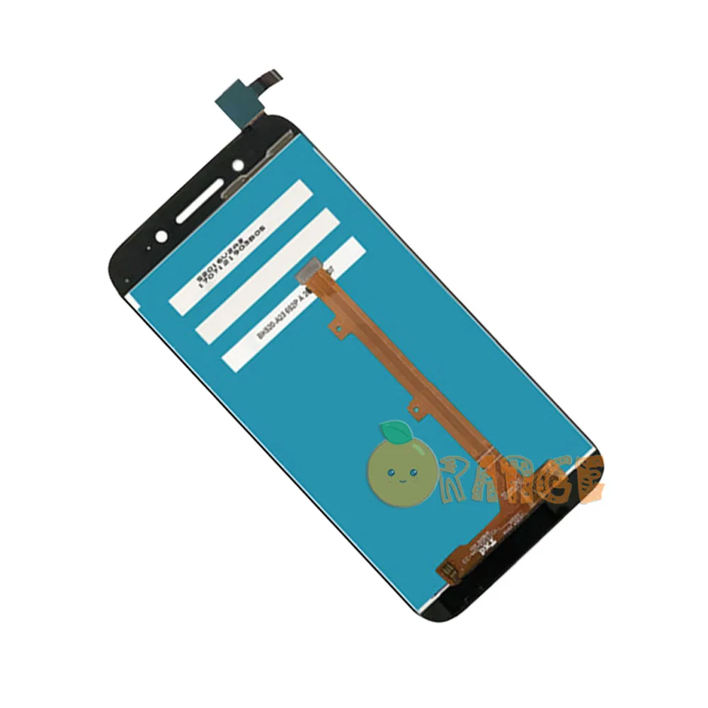 Черный для Alcatel One Touch Idol 5 OT6058 6058 6058D ЖК экран + сенсорный дигитайзер стеклянная