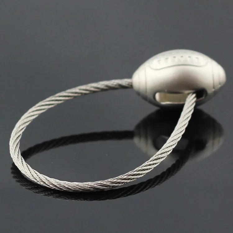 3D Мяч Модель брелок спортивный трос Баскетбол Футбол Теннис кольцо брелок|key