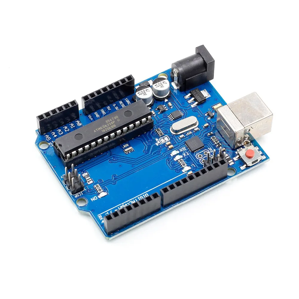 1 Комплект uno r3 MEGA328P ATMEGA16U2 для совместим без USB кабеля | Электронные компоненты и