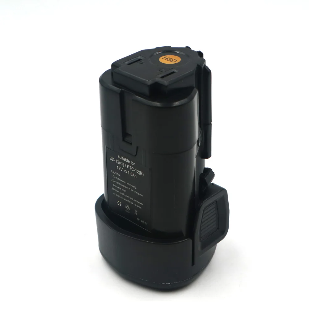 Питающий инструментный аккумулятор PTC 12B 1500 мА/ч литий-ионный PCL12BLX PCL120DDC-2 PCL120CRC-2
