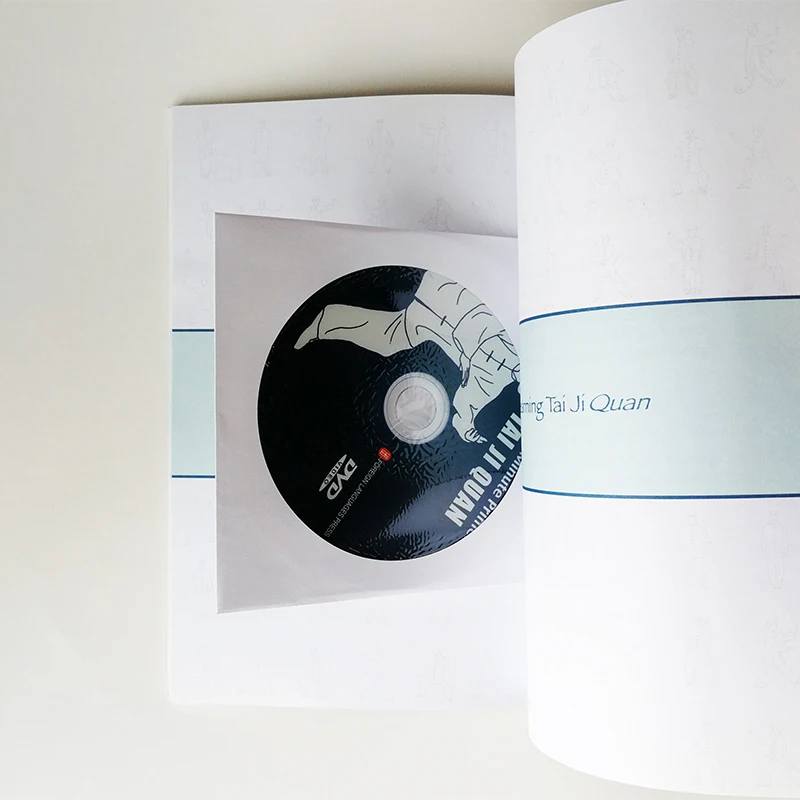 10 минут праймер Тай Цзи Кван (с обучающим DVD) английская книга для иностранца