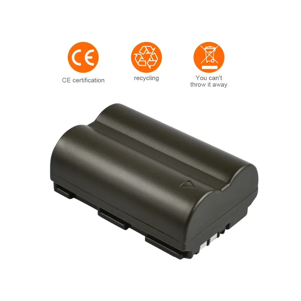 Powtree для Canon 3 шт. 7 2 в 2800 мАч BP511 BP-511 BP 511 BP511A Аккумулятор камеры EOS 300 5D 10D 20D PowerShot G1 G2 G3