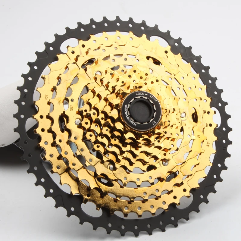 10 скоростей кассета 11-42T 11-46T 11-50T Золото MTB горный велосипед маховик для BMX Shimano m6000 кассета 10 скоростей