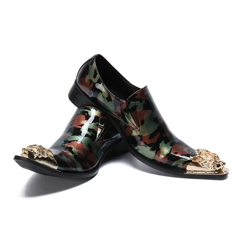 Модные мужские деловые вечерние туфли для свадебного торжества кожаные с острым