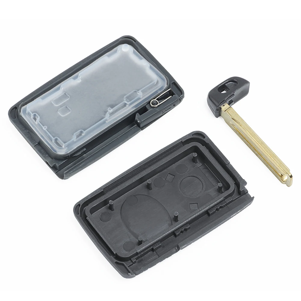 Keyecu умный дистанционный чехол для ключей Fob 2 кнопки Toyota Avalon Camry Highlander RAV4 2007 2011|buttons