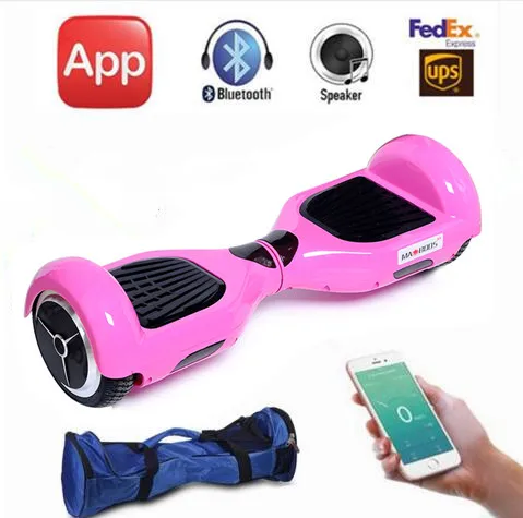 MAOBOOS 6 5 дюймов самобалансирующийся Электрический Скутер 2 колеса Балансирующий