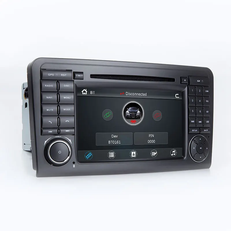 Xonrich 2 din Автомобильный мультимедийный плеер для Mercedes Benz ML W164 ML300 GL X164 GL320 350 420 450 500 R W251 GL320 GL500