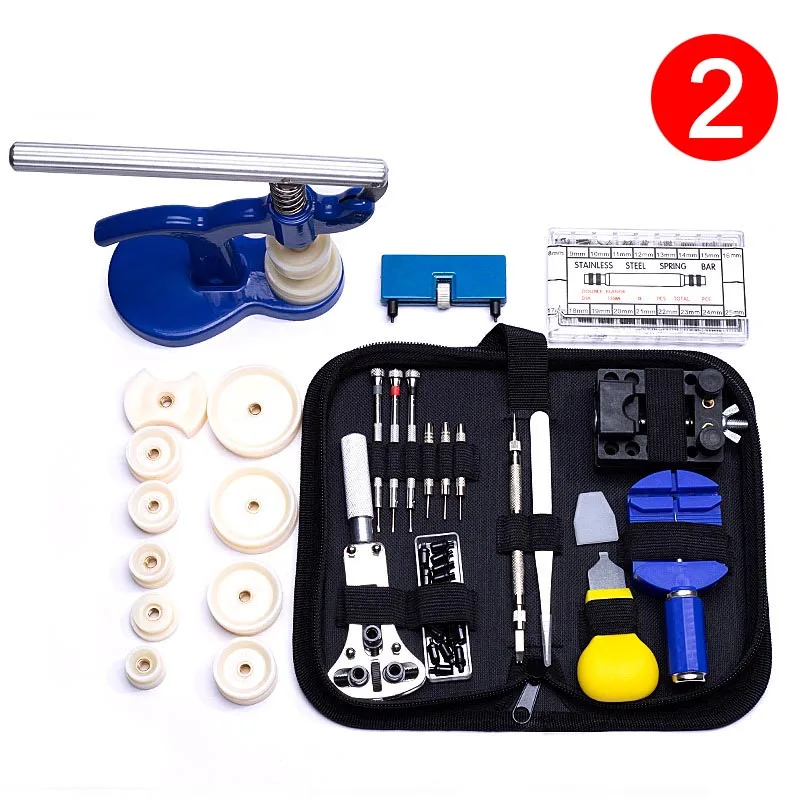 'The Best' 147 / 16 Pcs Watch Repair Tool Kit Set Case Opener Link Spring Bar Remover Screwdriver Watchmaker Device 889 |