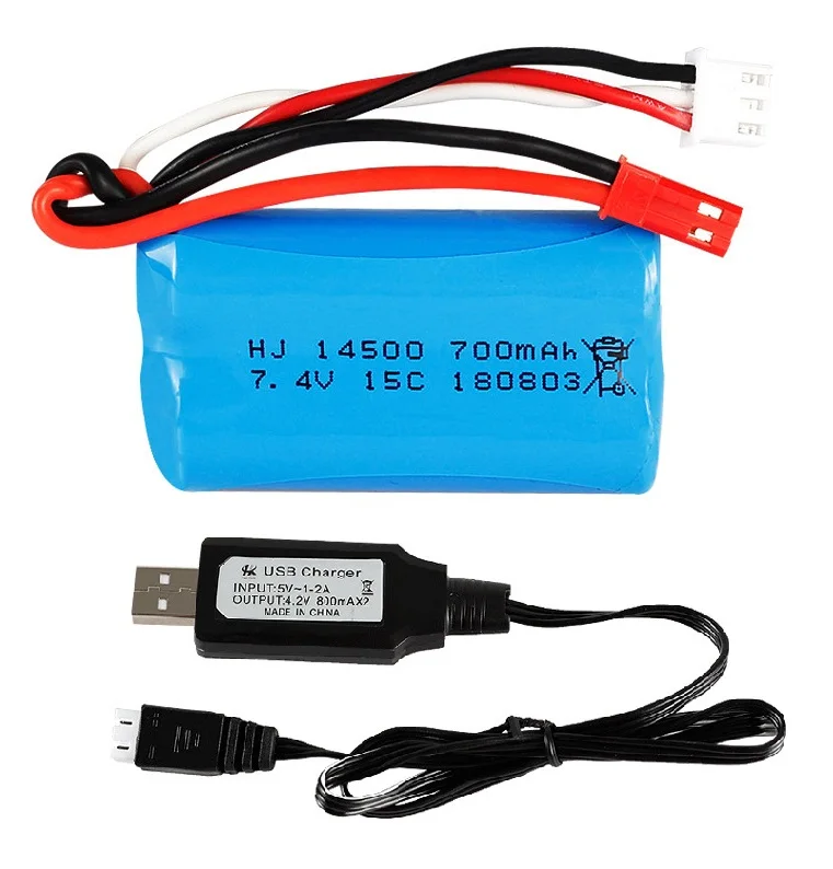 7 4 V 700mAh высокочастотный Lipo аккумулятор/USB зарядное устройство для FT007 пульт