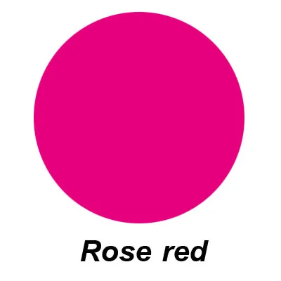Rose red 7 цветов, 6 мм, 8 мм, 10 мм, 13 мм, 19 мм, 25 мм, круглые кодовые наклейки, самоклеющиеся клейкие этикетки, 70 шт./лист - Цвет: Rose red