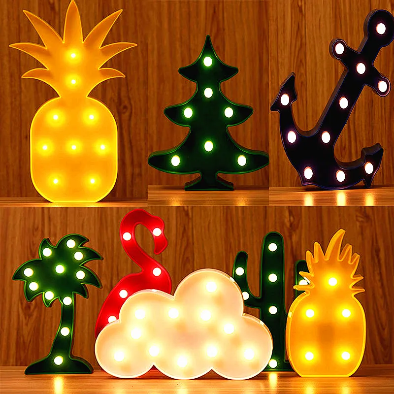 Рождественский Декор елка лось светодиодный ночник украшения рождественские