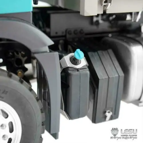LESU 1/14 6x6 гидравлический 3-полосный Радиоуправляемый самосвал Tamiya автомобиль Hino Toy