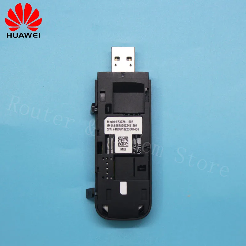 HUAWEI E3372 E3372h-607 150 Мбит/с 4G LTE модем ключ USB Stick Datacard с 2 CRC9 антеннами
