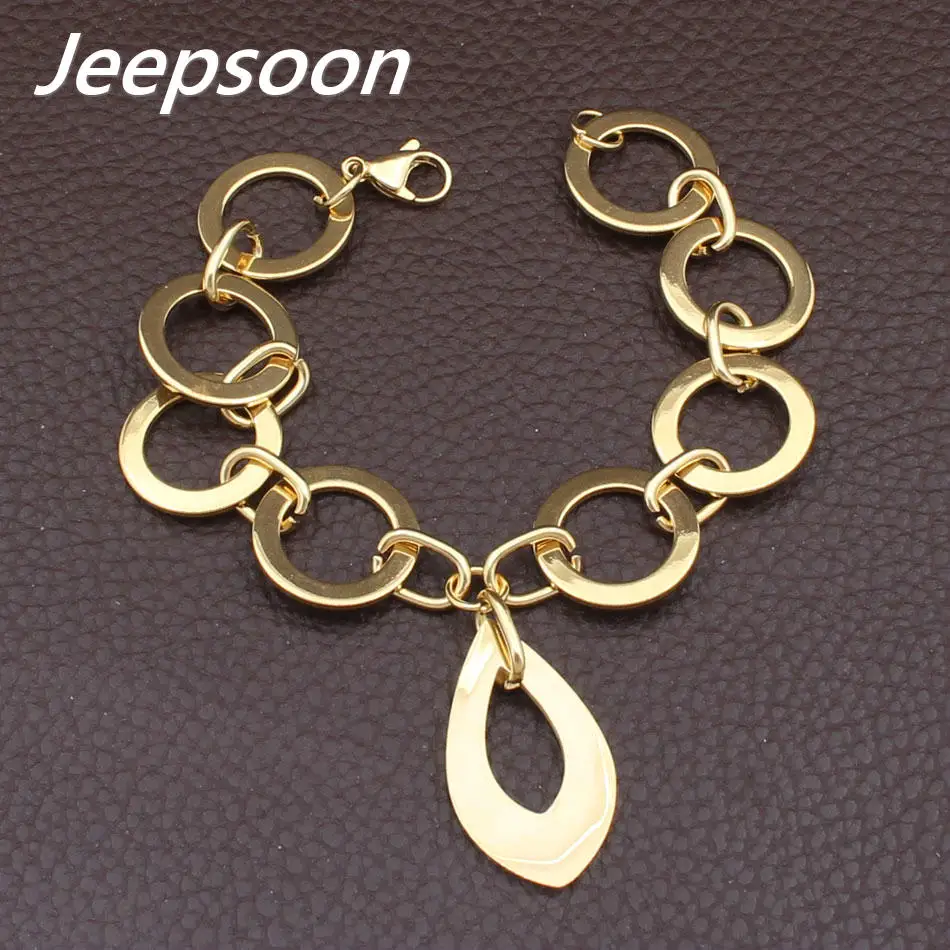 Оптовая продажа модные украшения из нержавеющей стали круглая подвеска на