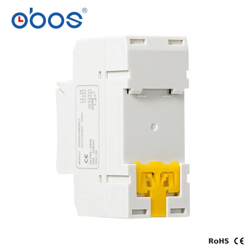 AHC15A(BS26) Новые отключения питания с памятью 220 В цифровой таймер din цифровой таймер с 16 раз вкл/выкл в день набор времени диапазон 1 мин-168 ч