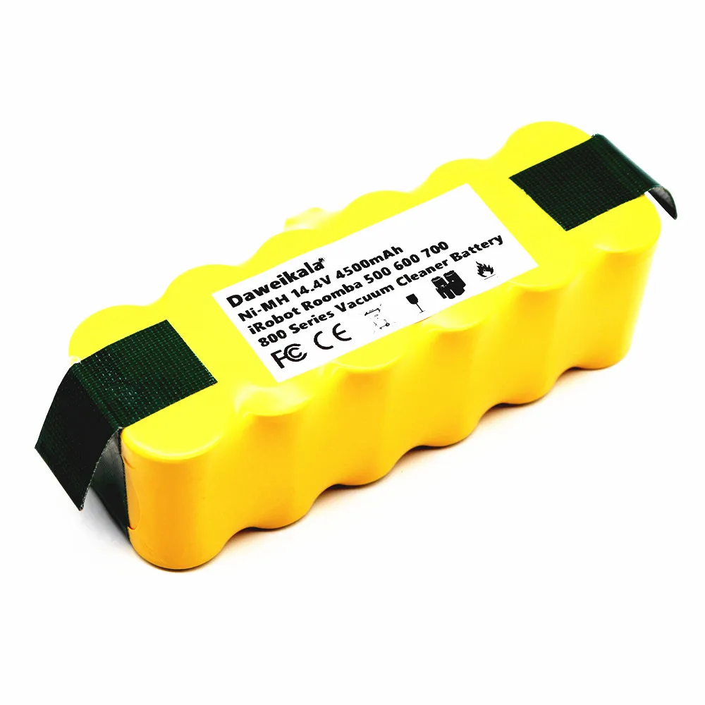 Daweikala 14 4 V 4500 mAh аккумуляторная батарея для iRobotRoomba NiMH пылесос 500 550 560 600 650 700 780